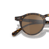 Oliver Peoples OP-13 Sun with Semi-Matte Atago Tortoise frame and Brown lenses - Variant