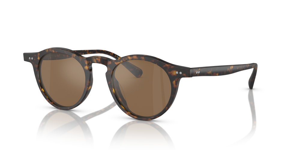 Oliver Peoples OP-13 Sun with Semi-Matte Atago Tortoise frame and ブラウン lenses - 画像4