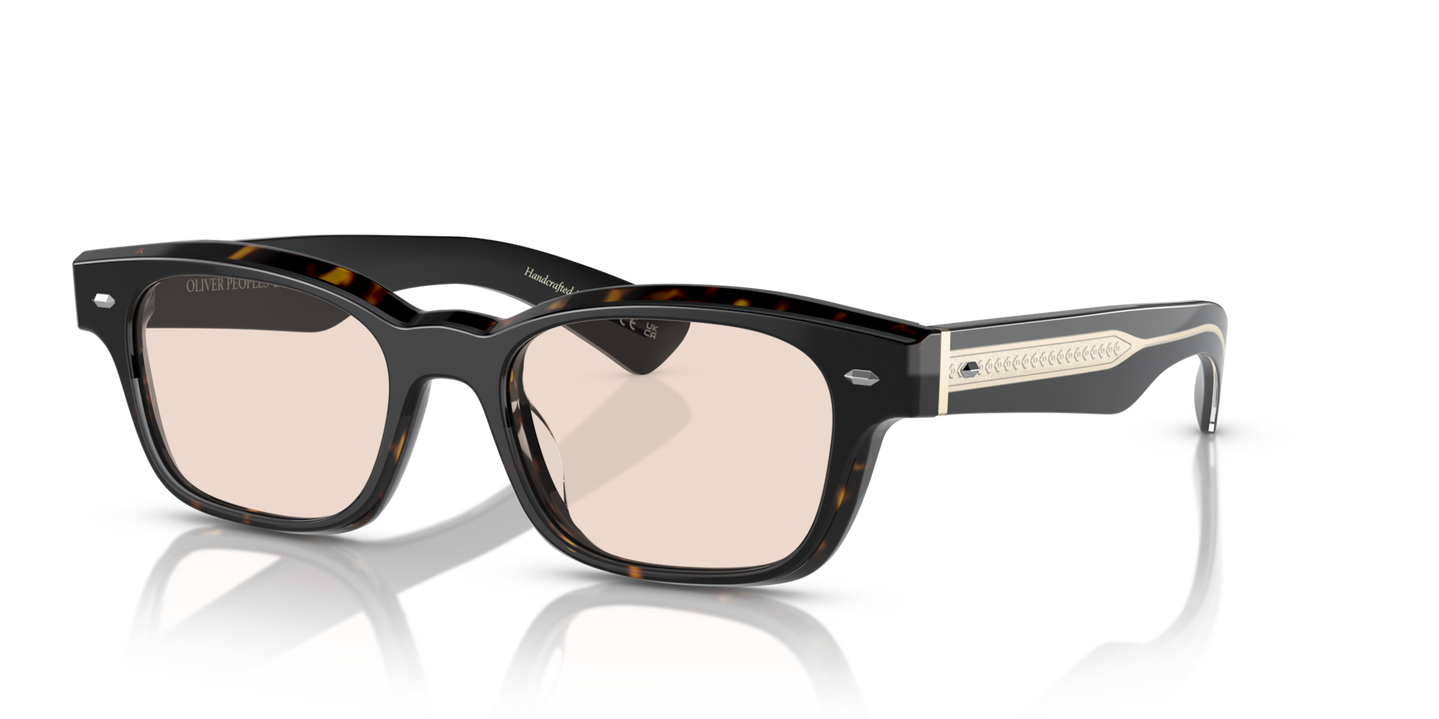 Oliver Peoples Latimore mit Schwarz Verlauf 362 Gestell - Bild Plättchen