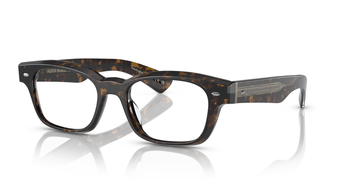 Oliver Peoples Latimore with Walnut Tortoise frame - Image Plaque