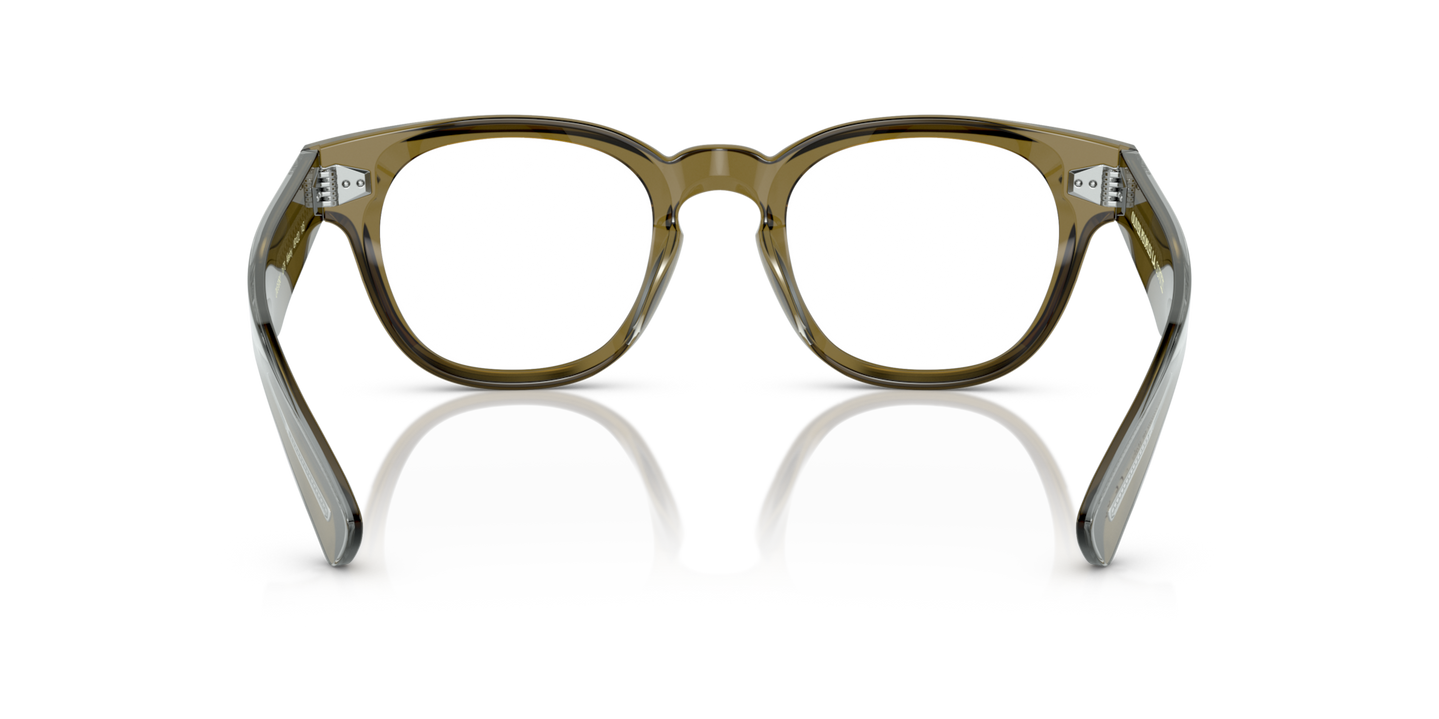 Oliver Peoples Allenby with Dusty Olive frame - Image Nosepads
