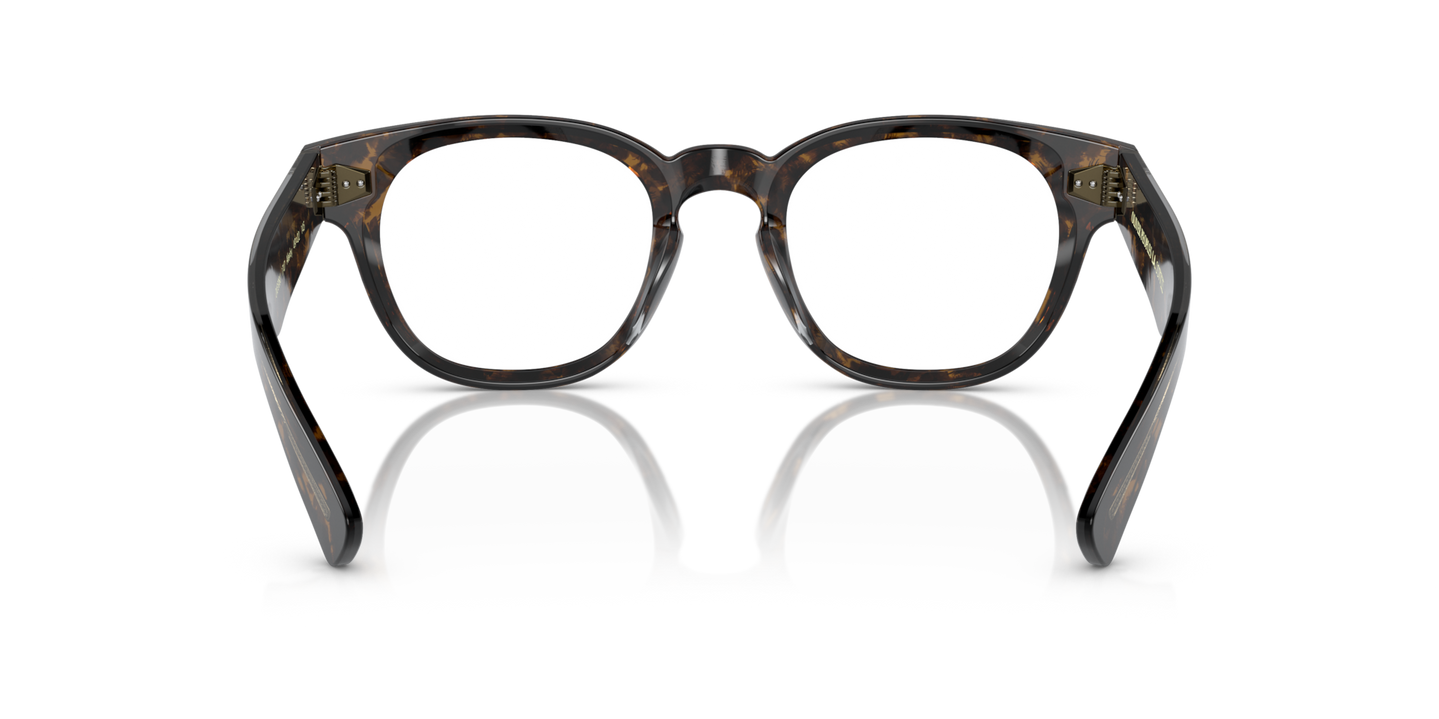 Oliver Peoples Allenby con montura Walnut Tortoise - Imagen Plaquetas nasales