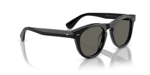 Oliver Peoples Rorke avec une monture Noir et des verres Gris - L'image 3