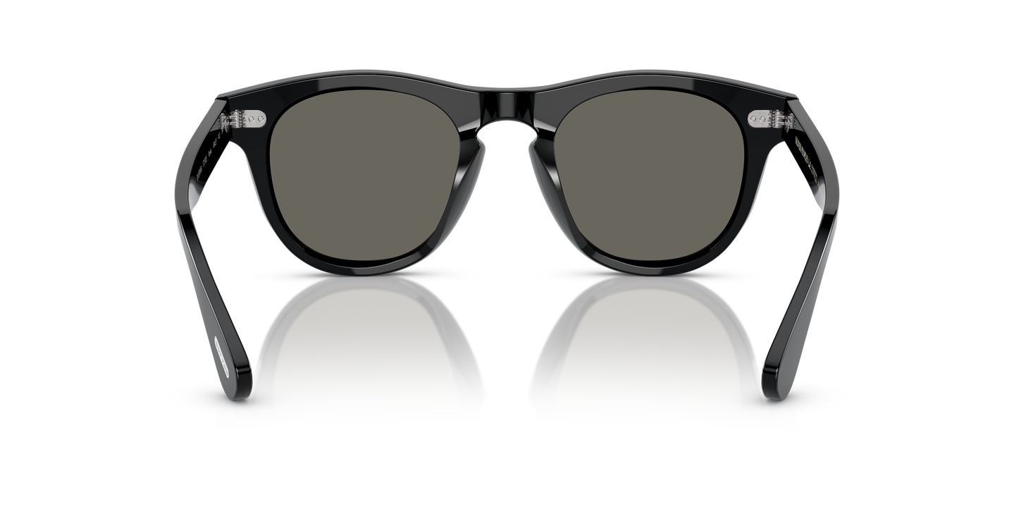 ORR オル　ローファー Oliver Peoples Rorke with Black frame and Carbon Grey lenses