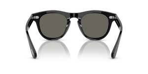 Oliver Peoples Rorke avec une monture Noir et des verres Gris - L'image 5
