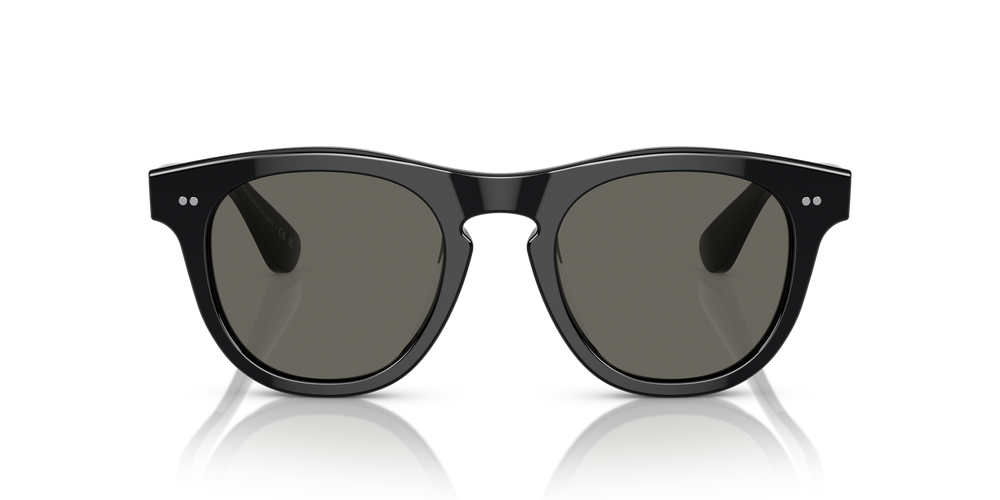 Oliver Peoples Rorke avec une monture Noir et des verres Gris - image 2