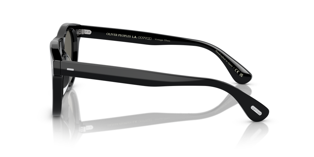 Oliver Peoples Rorke avec une monture Noir et des verres Gris - L'image 4