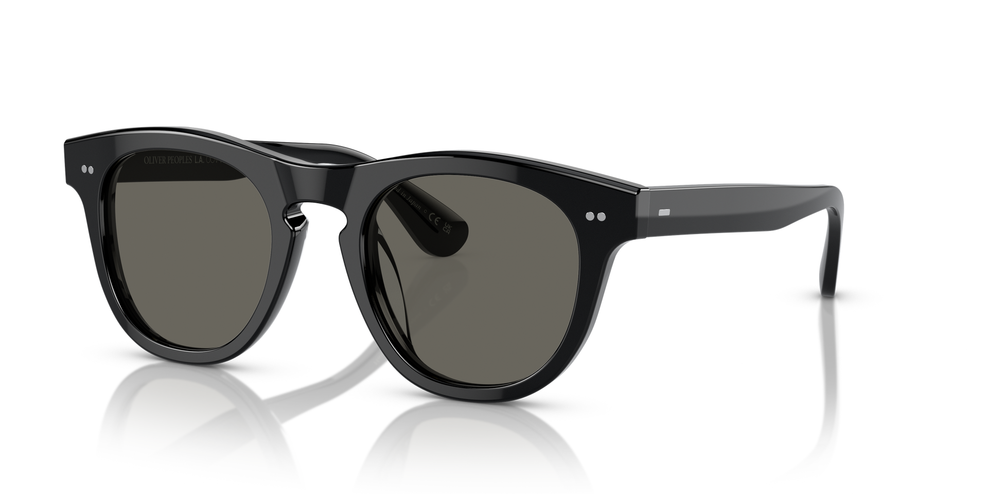 Oliver Peoples Rorke with Black frame and Carbon Grey lenses