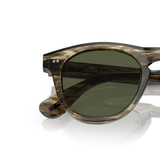 Oliver Peoples Rorke with Soft Olive Gradient frame and Green lenses - Variant