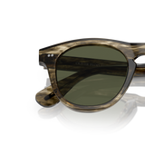 Oliver Peoples Rorke with Soft Olive Gradient frame and Green lenses - Variant