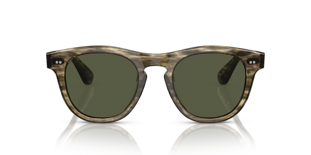 Oliver Peoples Rorke with Soft Olive Gradient frame and Green lenses - image 2