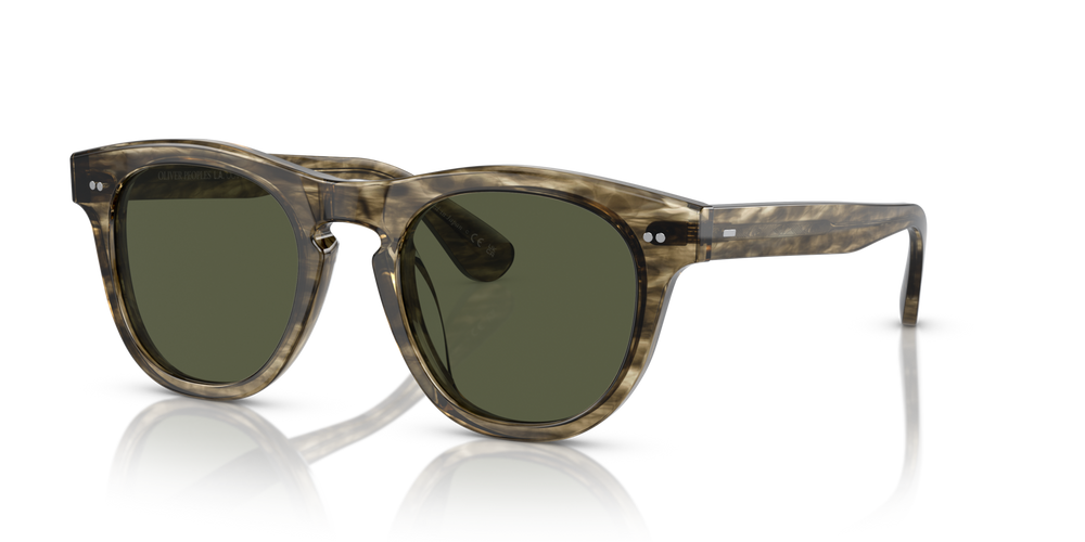 Oliver Peoples Rorke con montura Soft Olive Gradient y lentes Verde - imagen 6
