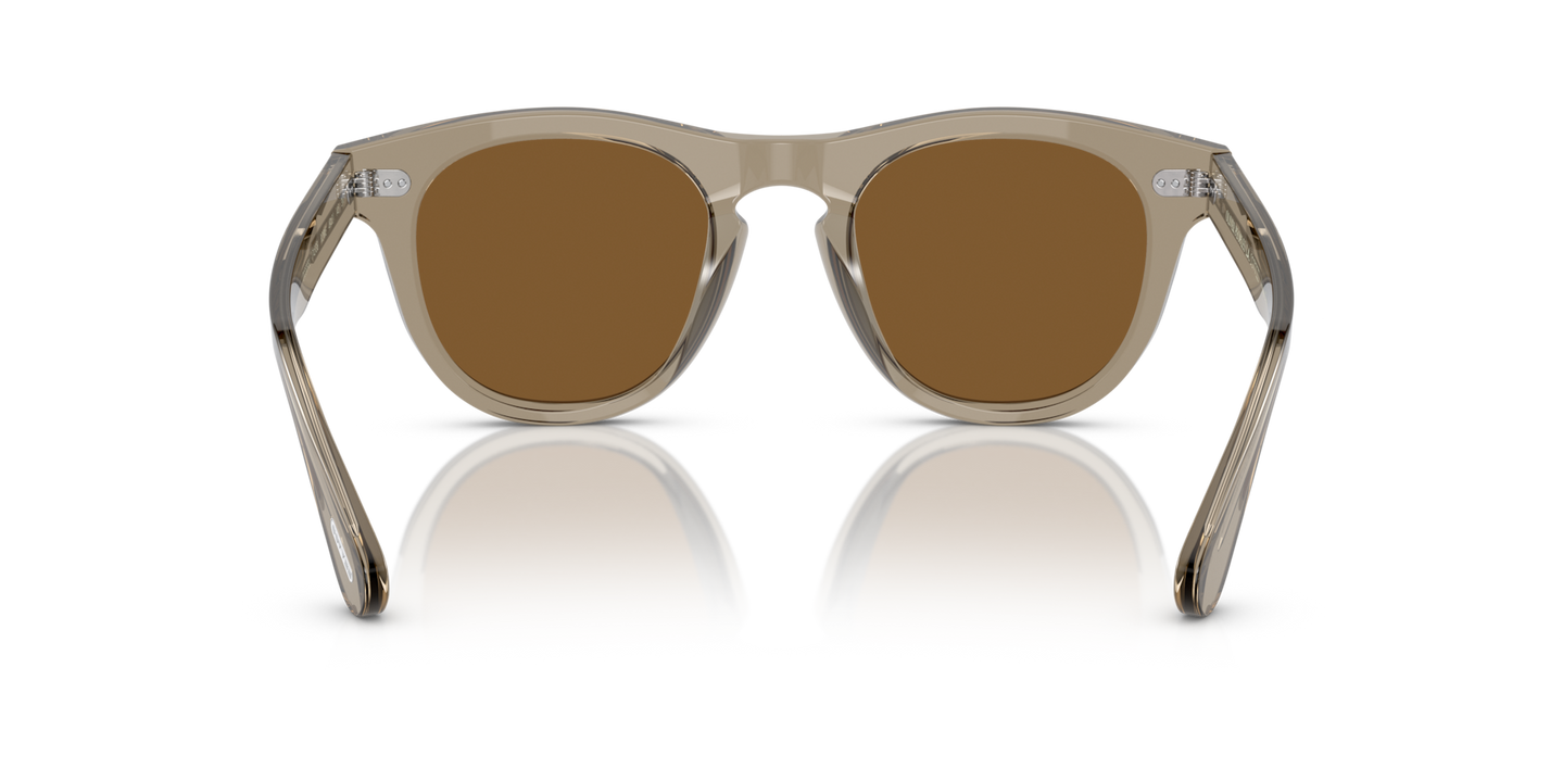 Oliver Peoples Rorke con montura Sencha y lentes Marrón - Imagen Plaquetas nasales
