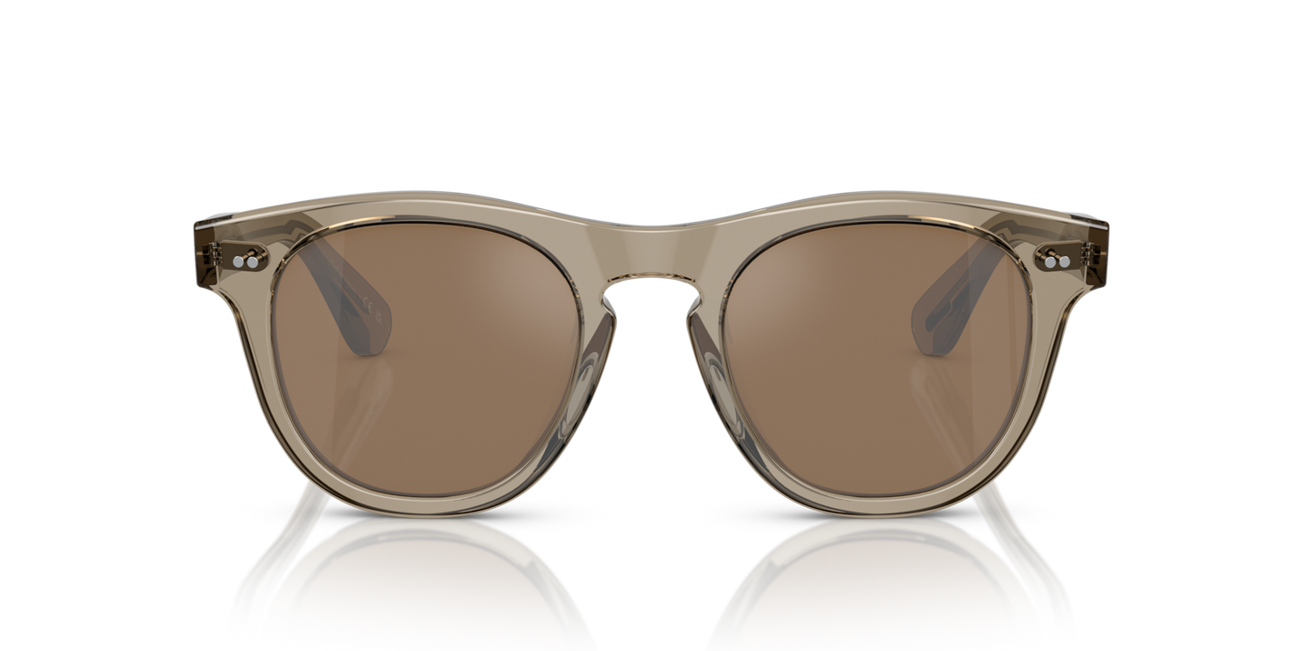 Oliver Peoples Rorke con montura Sencha y lentes Marrón - Imagen Material