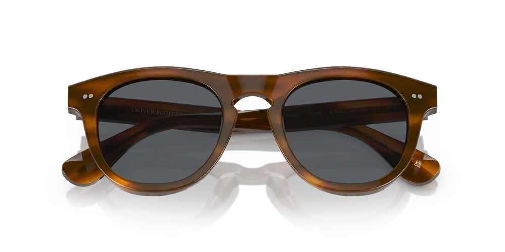 Oliver Peoples Rorke con montatura Sicomoro e lenti  Blu - L'immagine 7