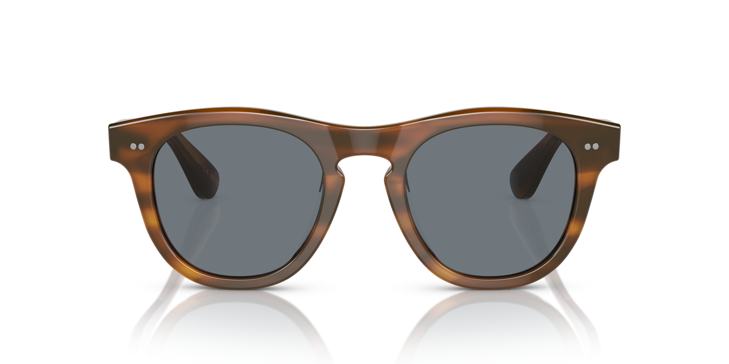 Oliver Peoples Rorke with Sycamore frame and Blue lenses - Image Material 