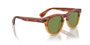 Oliver Peoples Rorke with Dark Amber Gradient frame and Green lenses - image 3