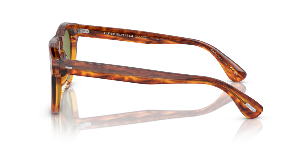 Oliver Peoples Rorke with Dark Amber Gradient frame and Green lenses - image 4