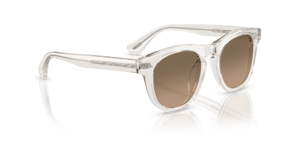 Oliver Peoples Rorke avec une monture Gravier et des verres Brun - L'image 3