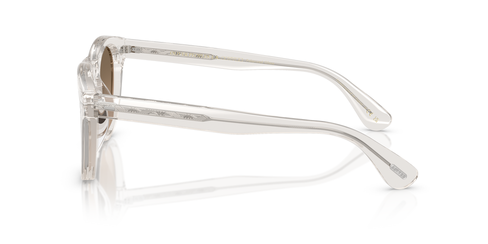 Oliver Peoples Rorke avec une monture Gravier et des verres Brun - L'image 4