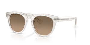 Oliver Peoples Rorke avec une monture Gravier et des verres Brun - L'image 1