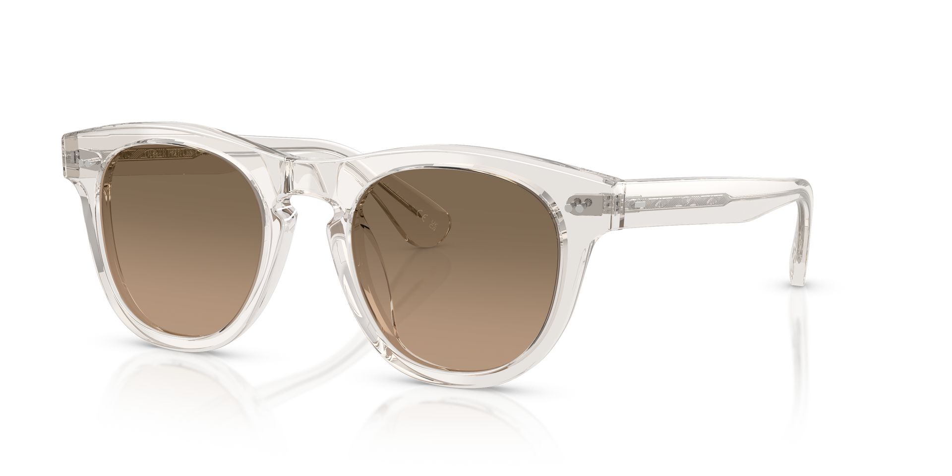 Oliver Peoples Rorke with Gravel frame and Sandstone Gradient