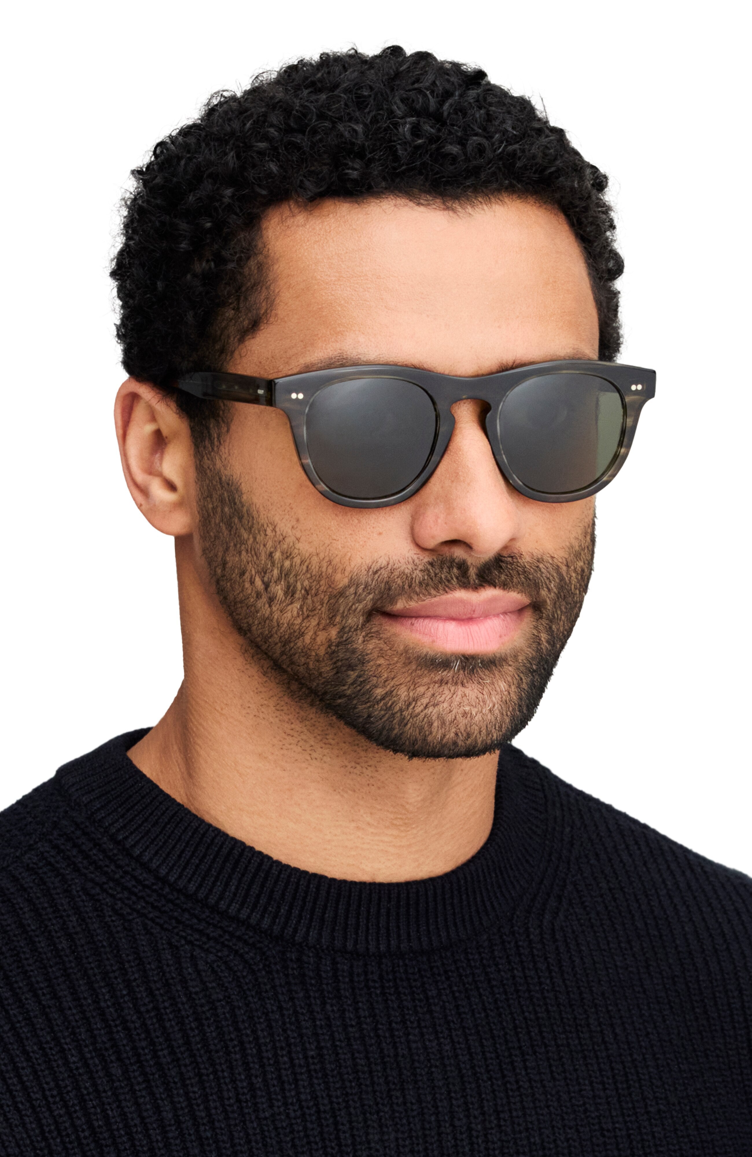 Oliver Peoples Rorke with Soft Olive Gradient frame and G-15