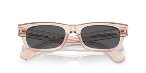 Oliver Peoples Davri with Cherry Blossom frame and Blue lenses - image 6