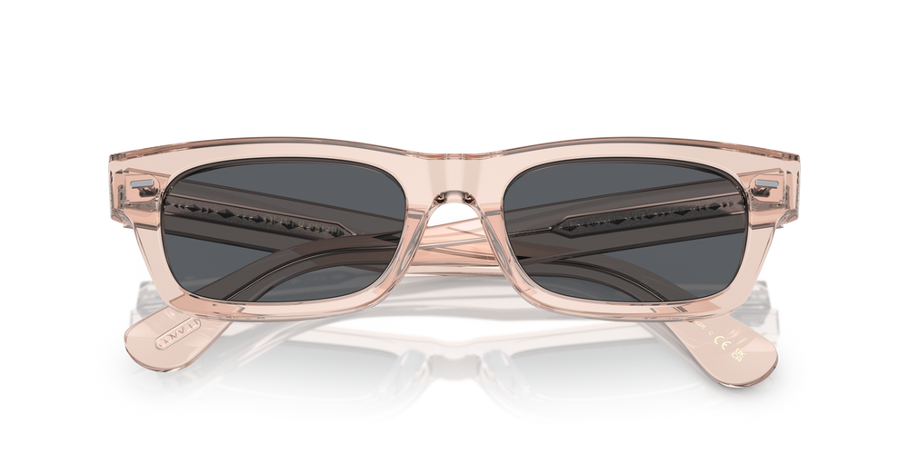 Oliver Peoples Davri with Cherry Blossom frame and Blue lenses - image 7