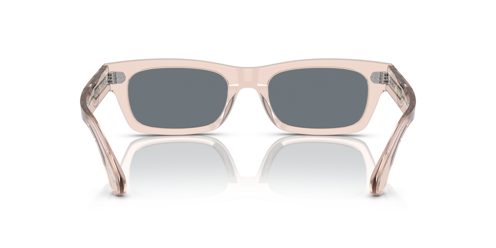 Sie Oliver Peoples Davri mit Cherry Blossom Gestell und Blau Gläsern - Das Bild 5