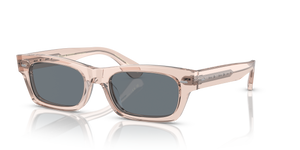 Sie Oliver Peoples Davri mit Cherry Blossom Gestell und Blau Gläsern - Das Bild 1