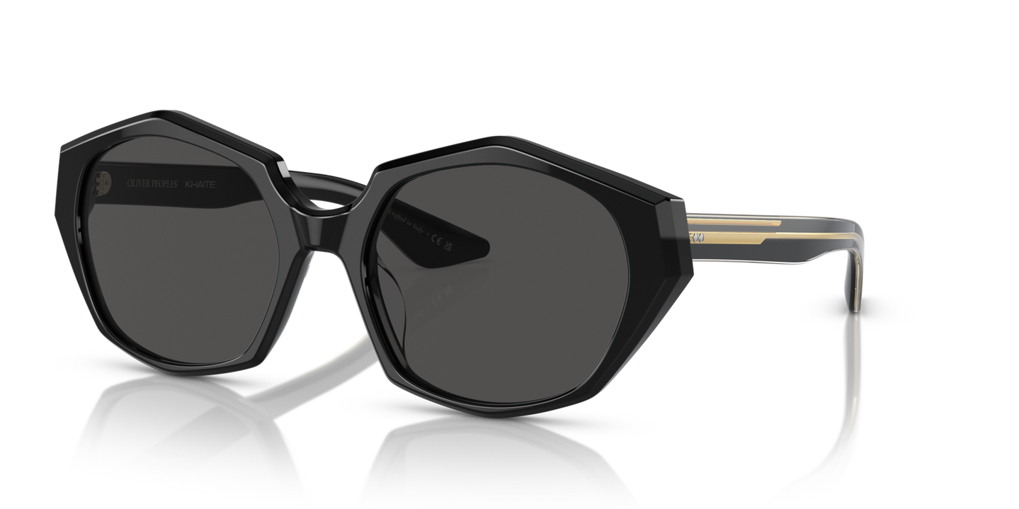 Oliver Peoples 1971C avec une monture Noir et des verres Gris - Image Points
