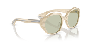Oliver Peoples 1971C with Beige Silk frame and Green lenses - image 3