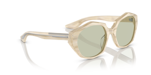 Oliver Peoples 1971C with Beige Silk frame and Green lenses - Image 3