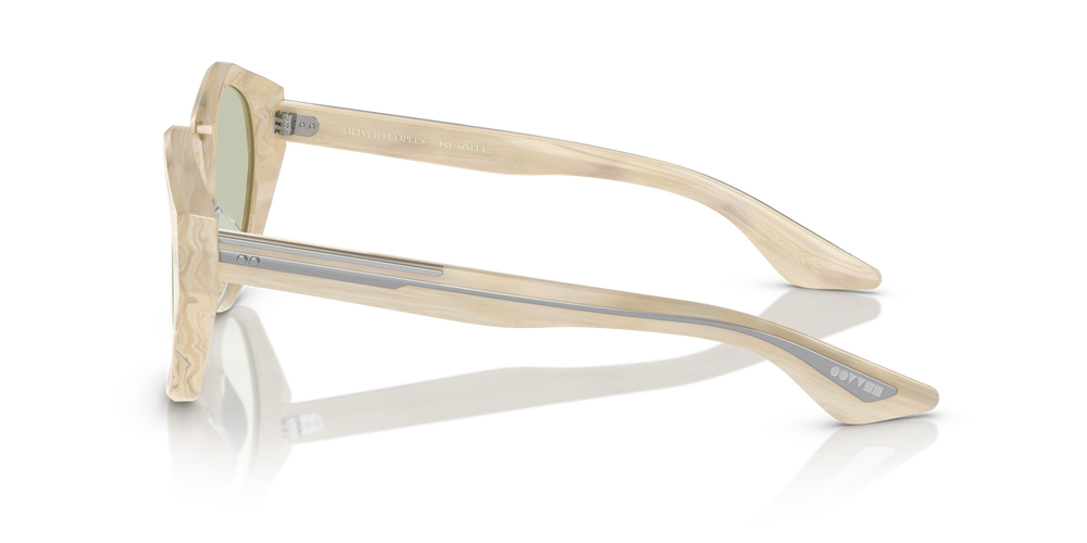 Oliver Peoples 1971C with Beige Silk frame and Green lenses - Image 4