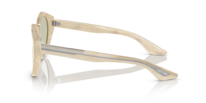 Oliver Peoples 1971C with Beige Silk frame and Green lenses - Image 4