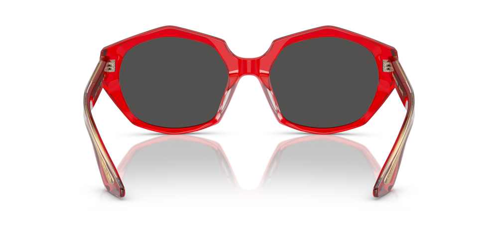 Oliver Peoples 1971C with Translucent Red frame and Grey lenses - image 5