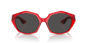 Oliver Peoples 1971C with Translucent Red frame and Grey lenses - image 2