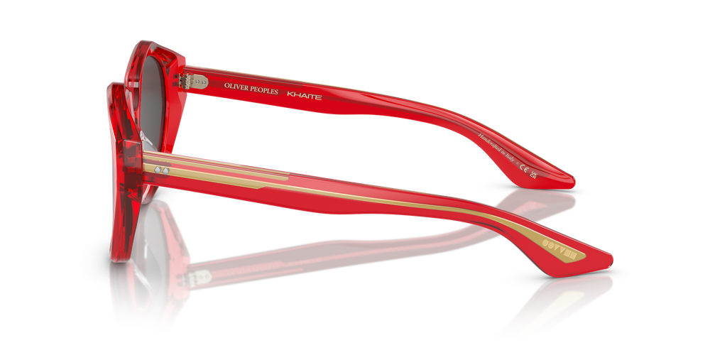 Oliver Peoples 1971C with Translucent Red frame and Grey lenses - image 4