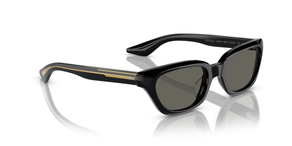 Oliver Peoples 1983C con montatura Nero e lenti  Grigio - L'immagine 3