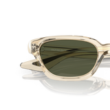 Oliver Peoples 1983C avec une monture Chamois et des verres Vert - Variant