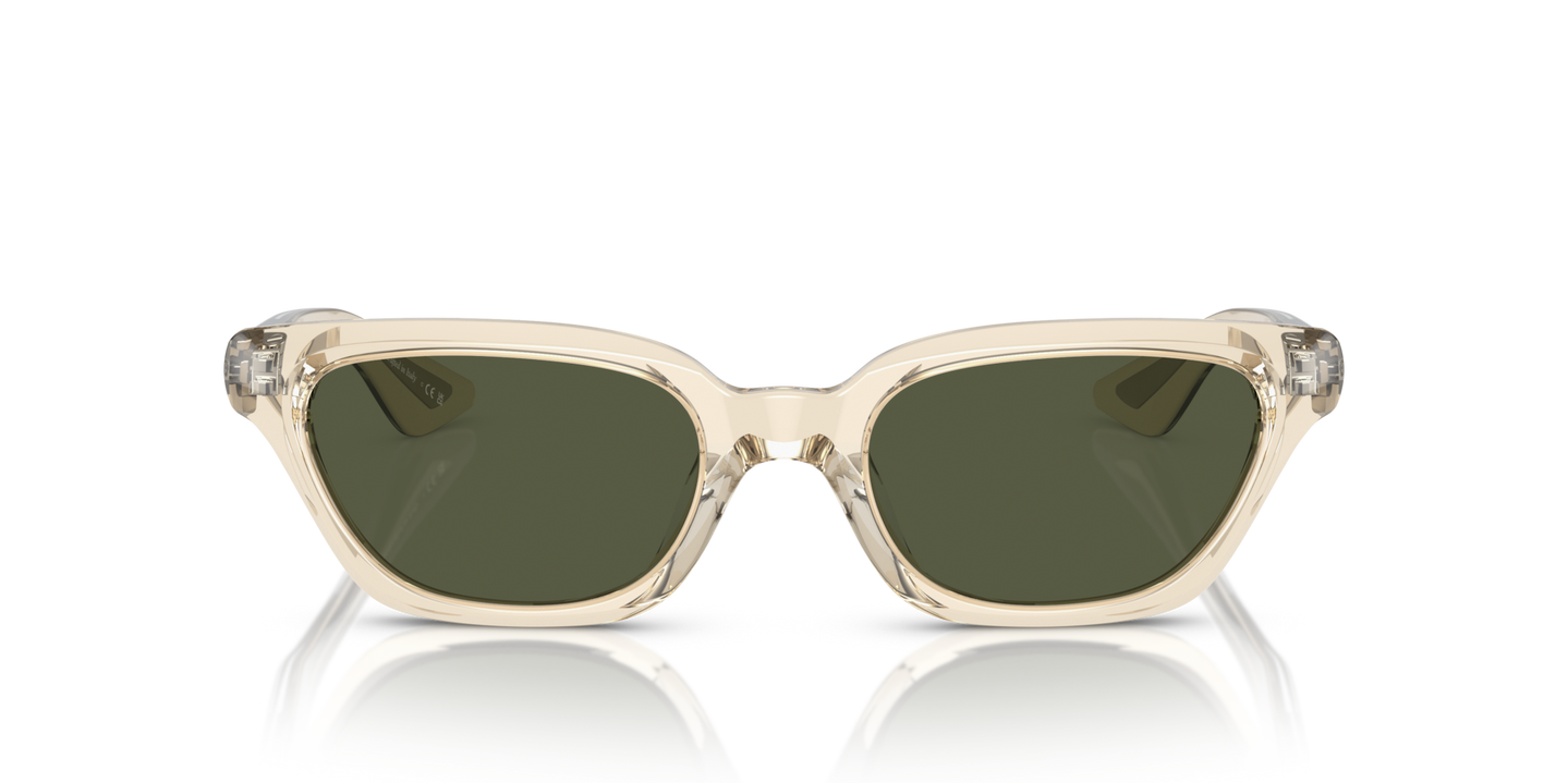 Oliver Peoples 1983C con montura Ante y lentes Verde - Imagen Lentes