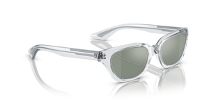 Oliver Peoples 1983C avec une monture Cristal et des verres Argent - L'image 3