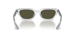 Oliver Peoples 1983C con montatura Cristallo e lenti  Argento - L'immagine 5