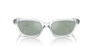 Oliver Peoples 1983C con montatura Cristallo e lenti  Argento - L'immagine 2
