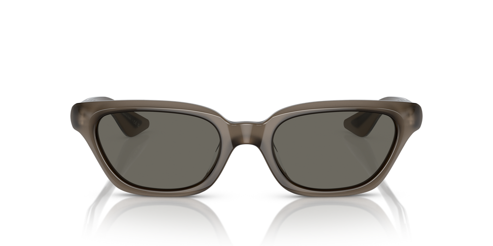 Oliver Peoples 1983C avec une monture Taupe et des verres Gris - image 2