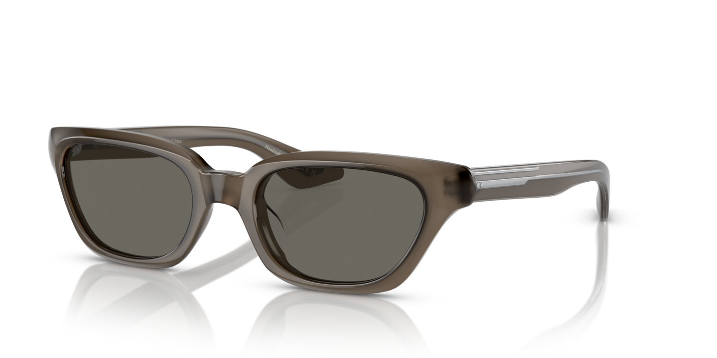 Oliver Peoples 1983C avec une monture Taupe et des verres Gris - Image Points