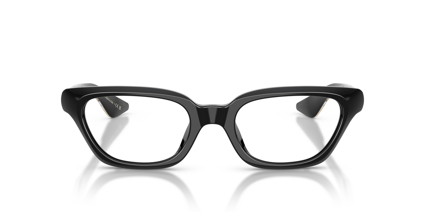 Oliver Peoples 1983C with Black frame and Clear lenses - Image Lenses