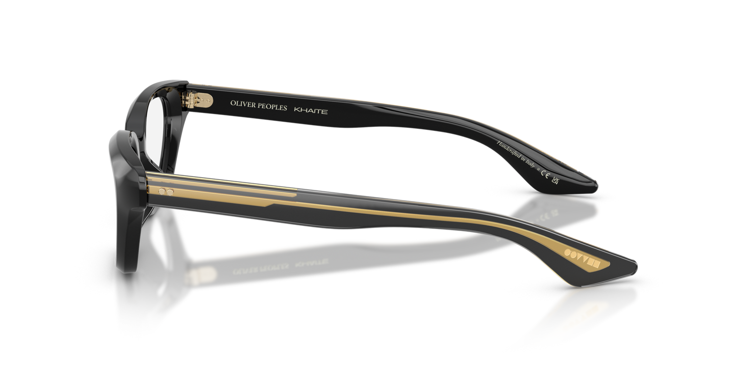 Oliver Peoples 1983C con montatura Nero e lenti  Trasparente - Immagine Materiale