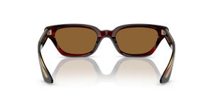 Oliver Peoples 1983C with Bordeaux Bark frame and Brown lenses - image 5